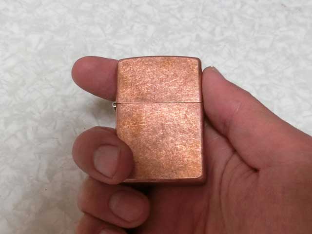 銅のZippo