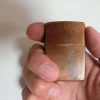 時間経過した銅のZippo